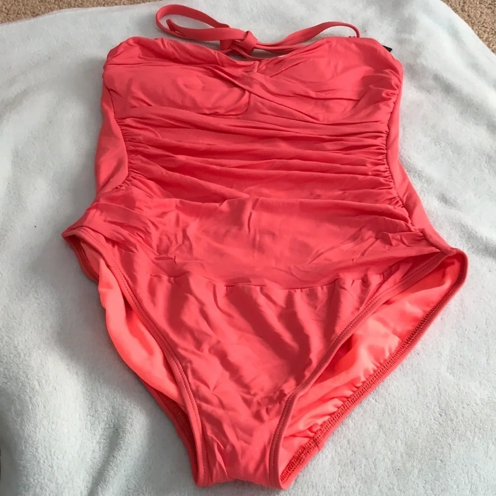 NWT! LAUREN RALPH LAUREN Size 10 one piece swimsuit